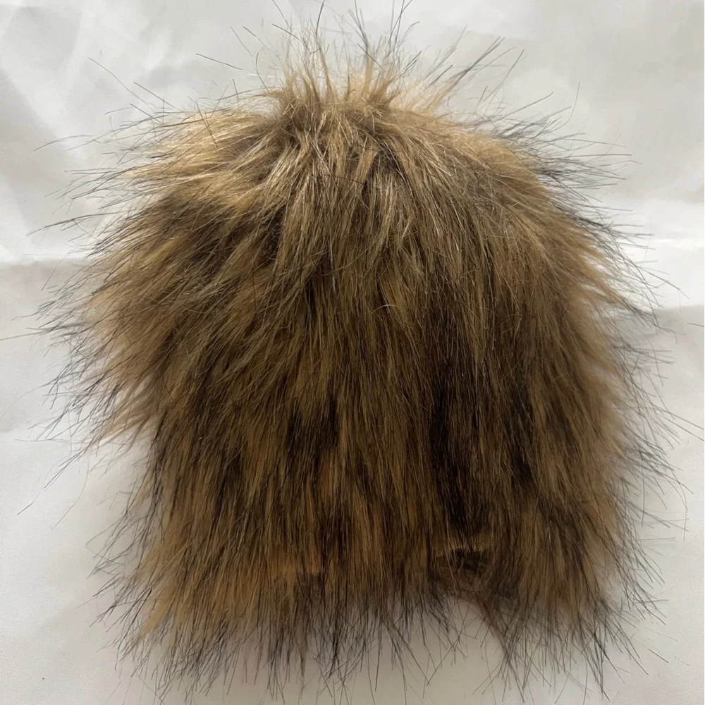 GABOSS Cat Lion Mane Costume Wig Adjustable Pet Headpiece Tan One Size